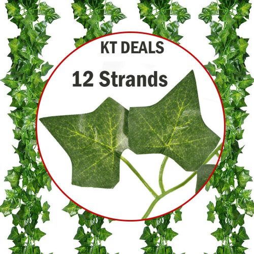 Artificial Ivy Leaf Plants Fake Hanging Garland Plants Vine Home Floral Decor Artificial Ivy Leaf Plants Fake Hanging Garland Plants Vine Home Floral Decor